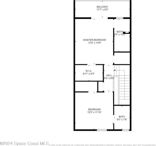 737 Palm Springs Cir, Indian Harbour Beach, FL 32937 - view of home floor plan