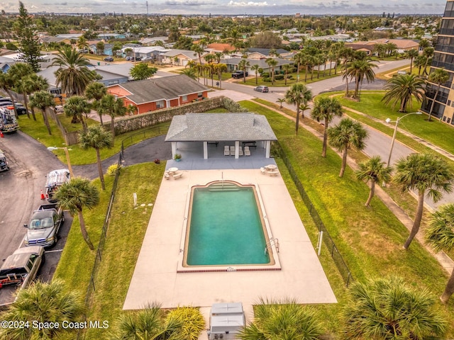 737 Palm Springs Cir, Indian Harbour Beach, FL 32937 - aerial view of residential area