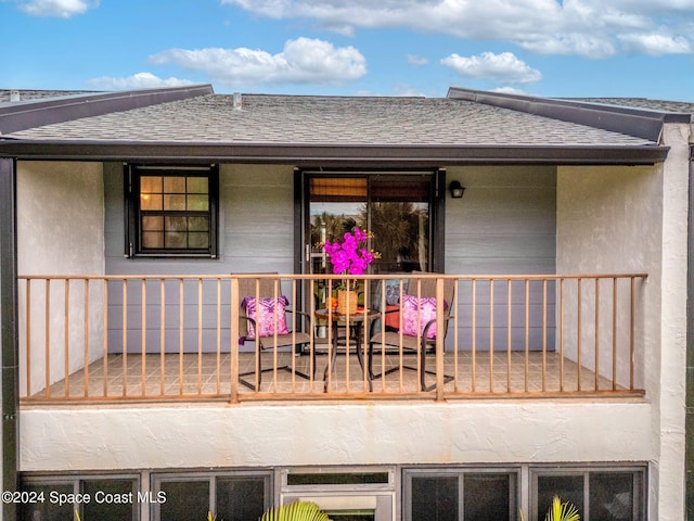 737 Palm Springs Cir, Indian Harbour Beach, FL 32937 - view of wooden porch