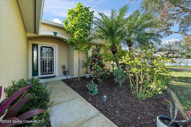 view of entrance to property