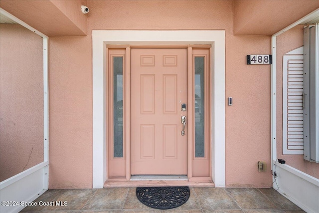 view of property entrance