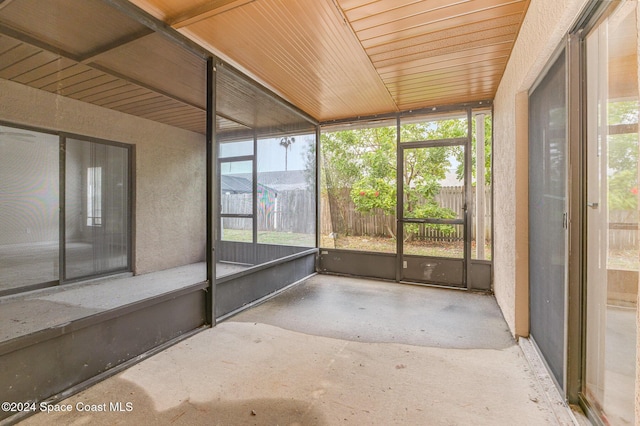 867 S Patrick Dr, Satellite Beach, FL 32937 - view of unfurnished sunroom