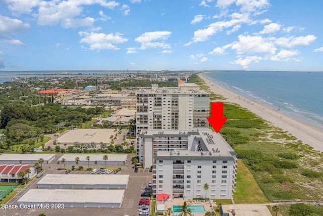 650 N Atlantic Ave # 706, Cocoa Beach, FL 32931 - drone / aerial view of expansive coastline