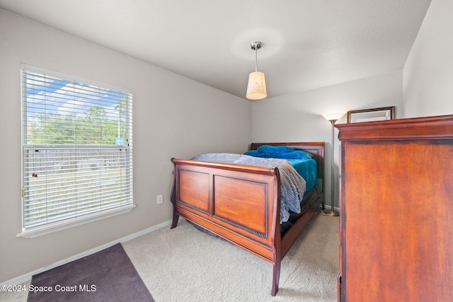 bedroom featuring carpet flooring