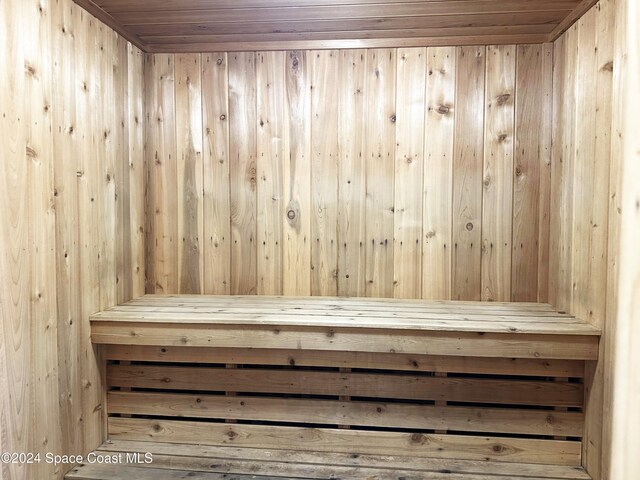200 International Dr Unit 309, Cape Canaveral, FL 32920 - sauna featuring wooden walls