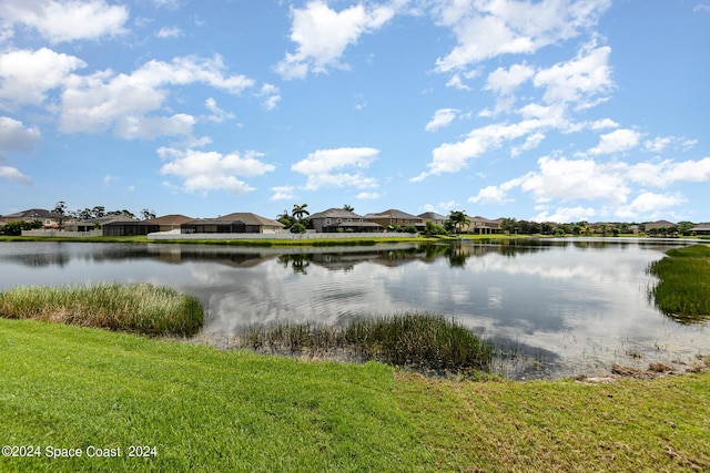 property view of water