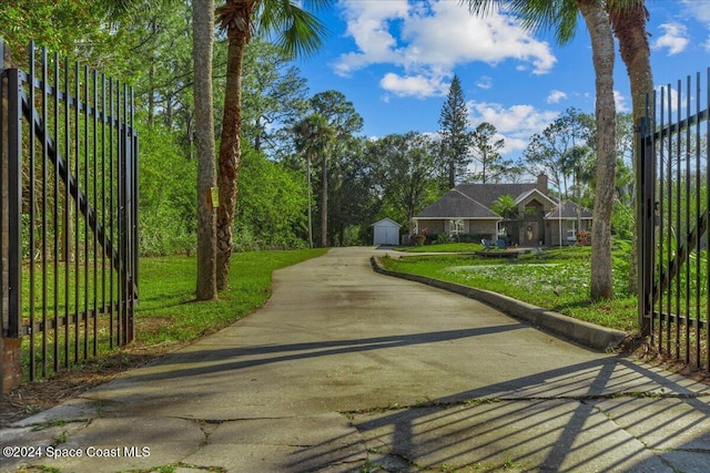 surrounding community with an outbuilding