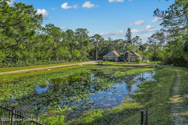 property view of water