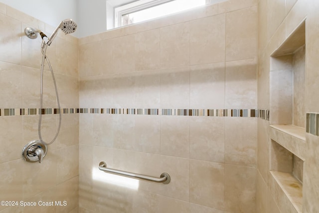 2342 Planter Ridge Ct, Palm Bay, FL 32909 - full bathroom featuring a tile shower