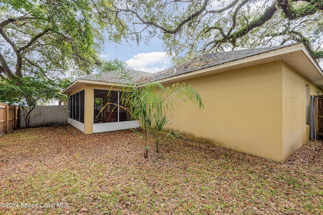 view of side of property