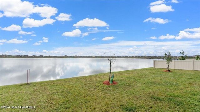 view of water feature