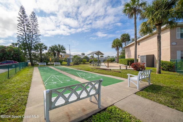 997 Sonesta Ave NE Unit 206, Palm Bay, FL 32905 - surrounding community with shuffleboard