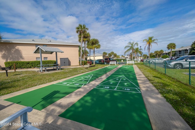 997 Sonesta Ave NE Unit 206, Palm Bay, FL 32905 - view of community featuring shuffleboard