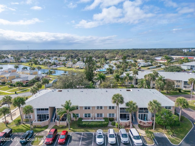 997 Sonesta Ave NE Unit 206, Palm Bay, FL 32905 - aerial view of residential area with a large body of water