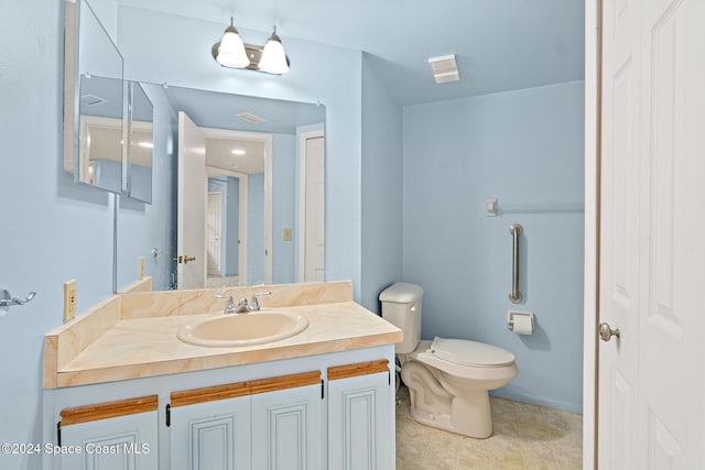 997 Sonesta Ave NE Unit 206, Palm Bay, FL 32905 - bathroom featuring vanity and tile patterned floors