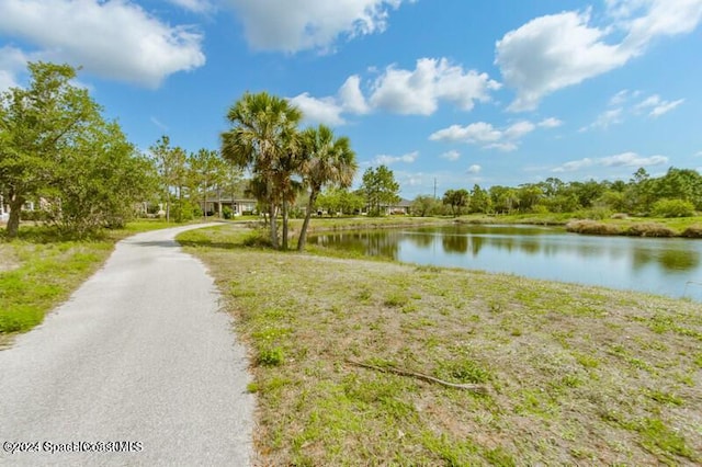 property view of water