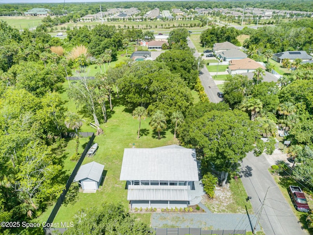 135 Belmont Ave, Cocoa, FL 32927 - drone / aerial view of a tree filled landscape