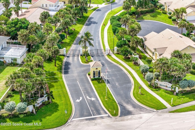 aerial view