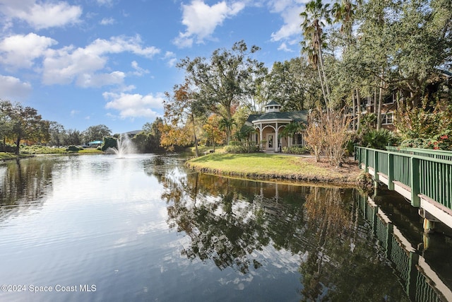 property view of water