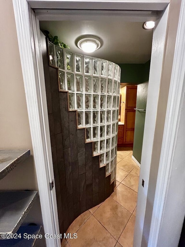 bathroom featuring tile patterned floors