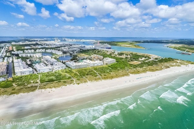 601 Shorewood Dr Unit 402, Cape Canaveral, FL 32920 - drone / aerial view of expansive beach