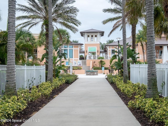 8933 Amelia Downs Trl, Kissimmee, FL 34747 - view of front of home with stucco siding