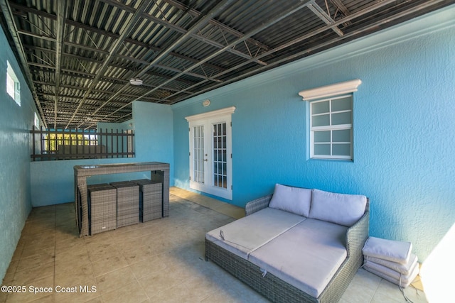 view of patio / terrace with french doors