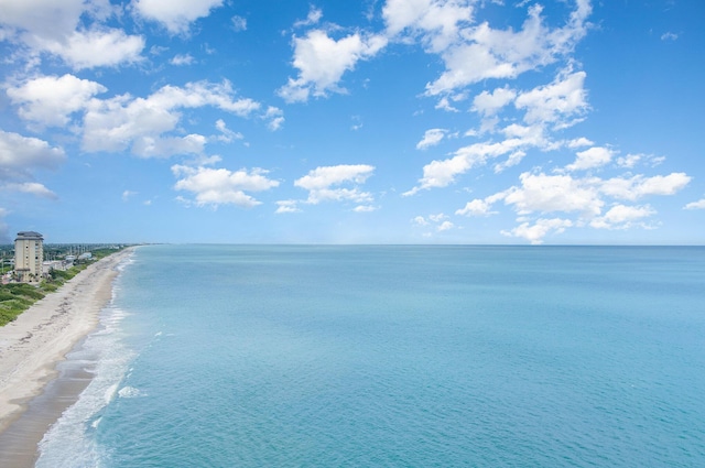 water view with a beach view