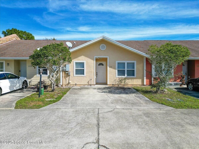 view of ranch-style house