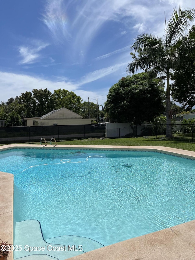 view of pool