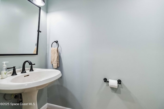 bathroom with sink