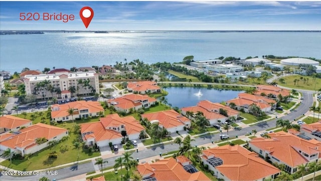 8660 Villanova Dr Unit 801, Cape Canaveral, FL 32920 - bird's eye view featuring a water view