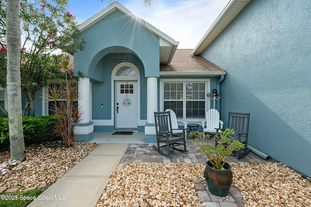 view of property entrance