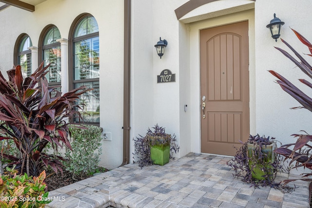 view of property entrance