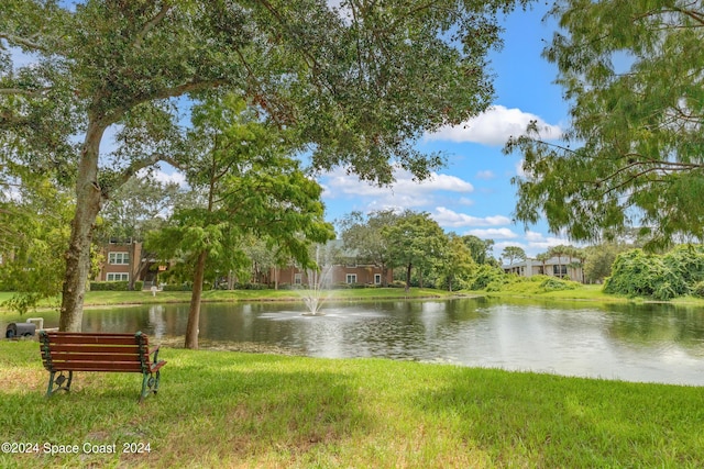 property view of water