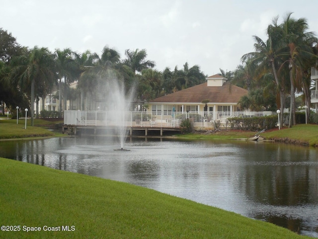 property view of water