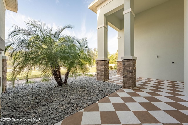 view of patio