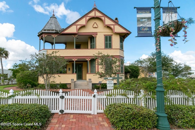 victorian-style house with covered porch