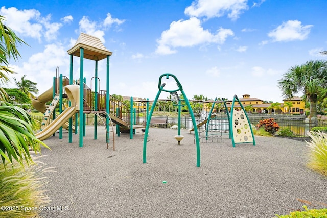 view of play area