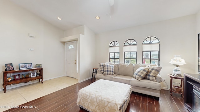 view of living room