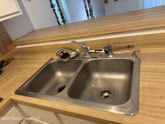 interior details with sink