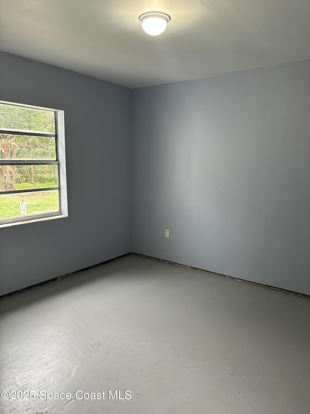 view of empty room