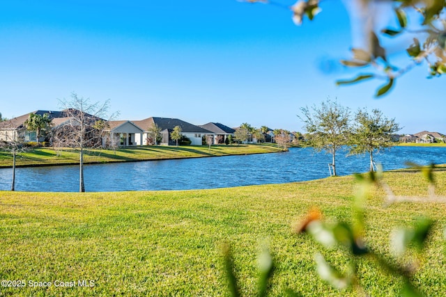 property view of water