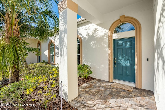 view of property entrance