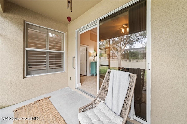 exterior space with a patio area