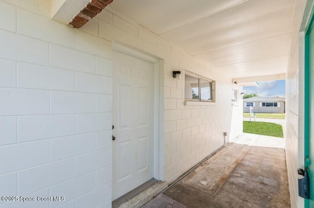 view of property entrance