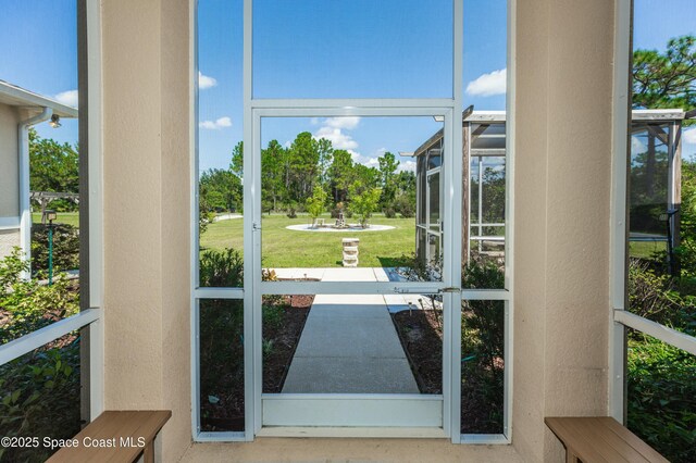 view of doorway