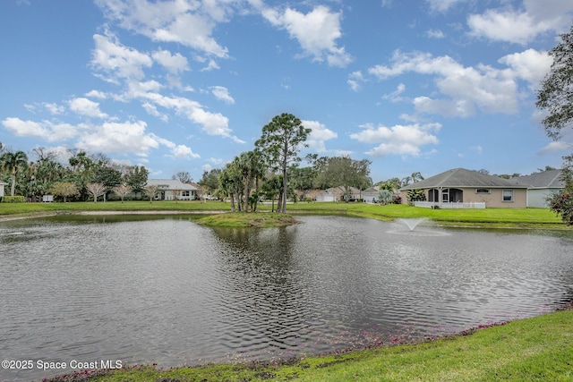 property view of water