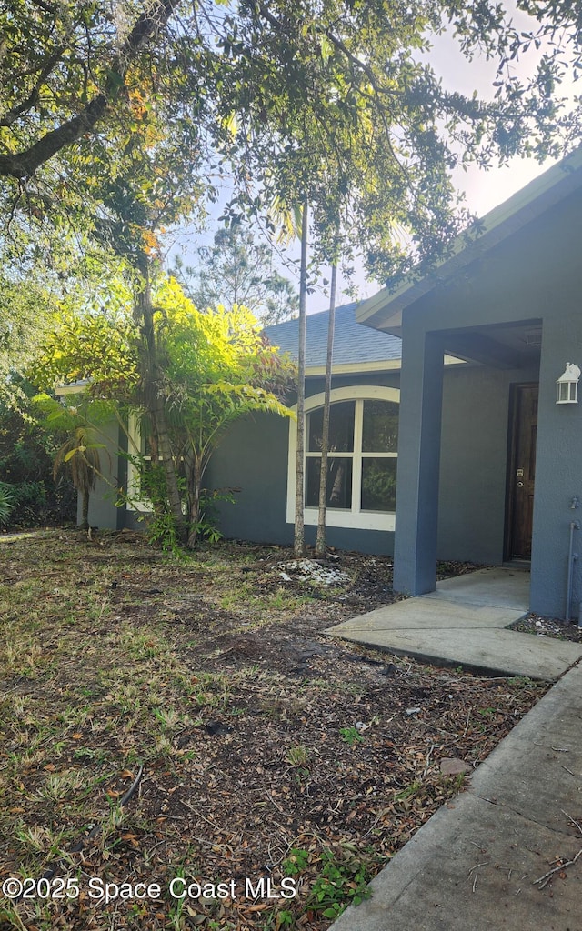 view of yard featuring a patio area