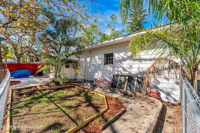 view of rear view of property